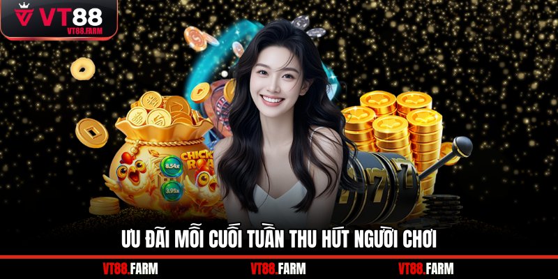 Ưu đãi mỗi cuối tuần thu hút người chơi